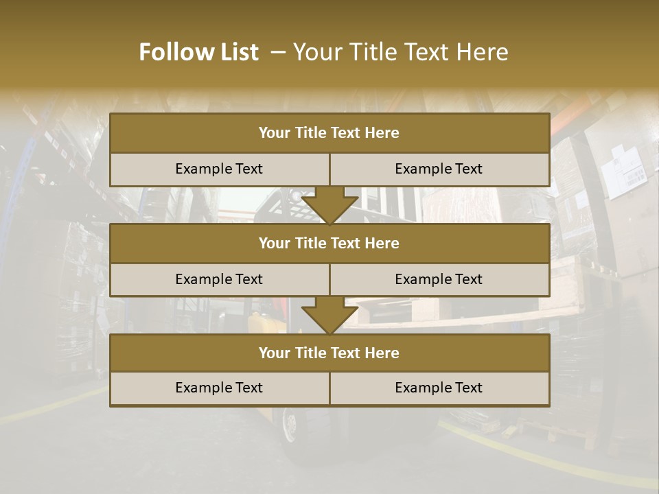 Forklift Operator PowerPoint Template