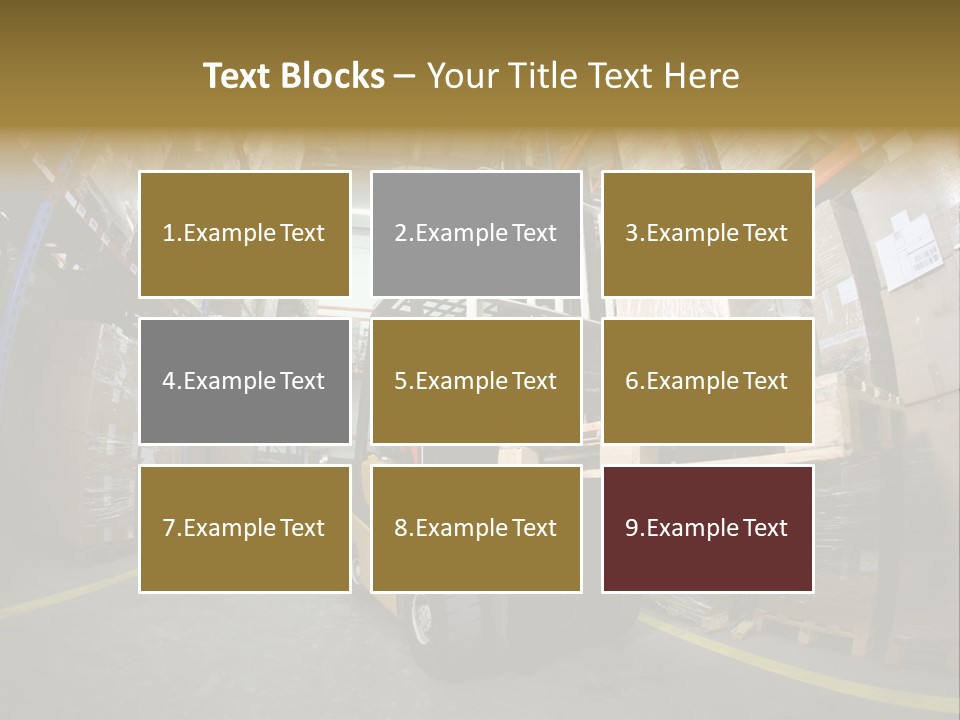 Forklift Operator PowerPoint Template