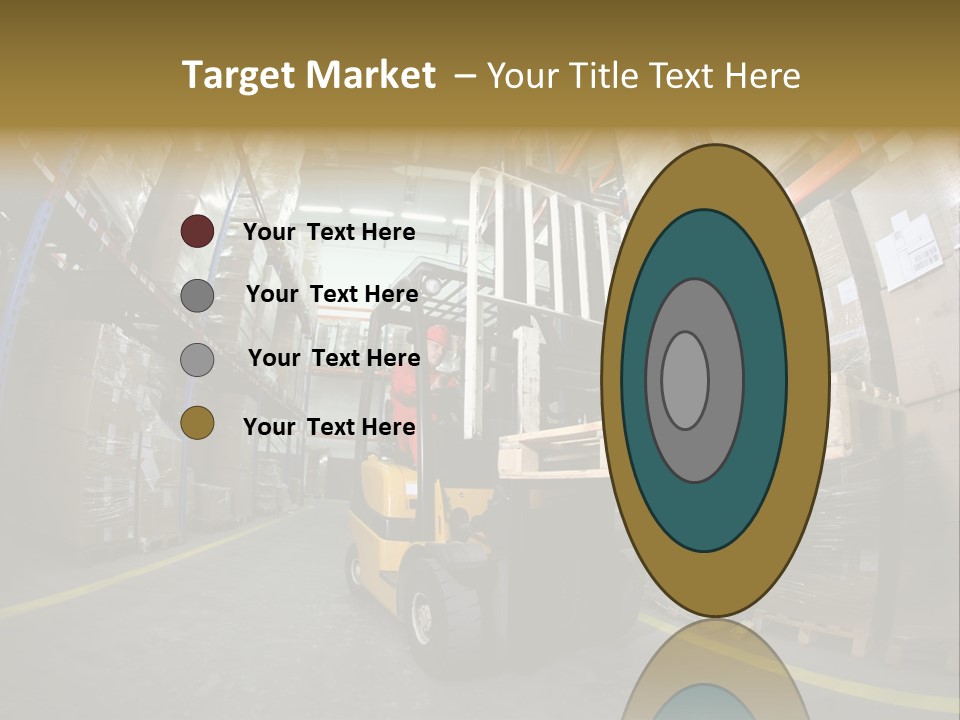 Forklift Operator PowerPoint Template