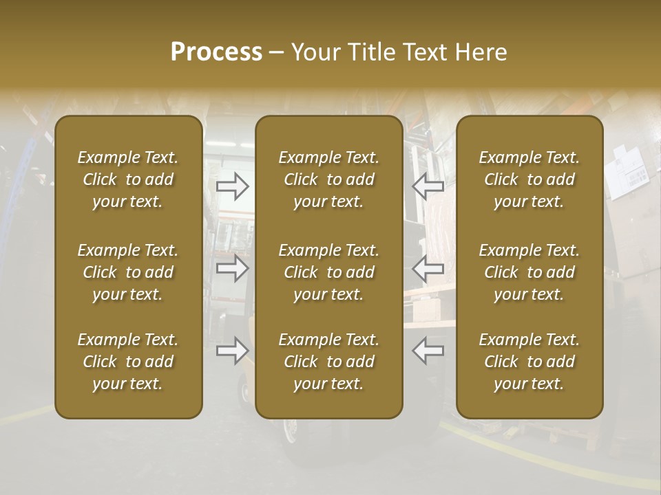 Forklift Operator PowerPoint Template