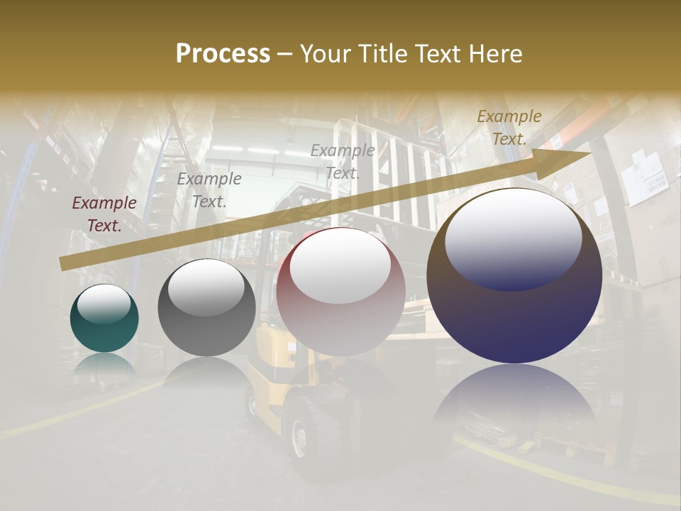 Forklift Operator PowerPoint Template