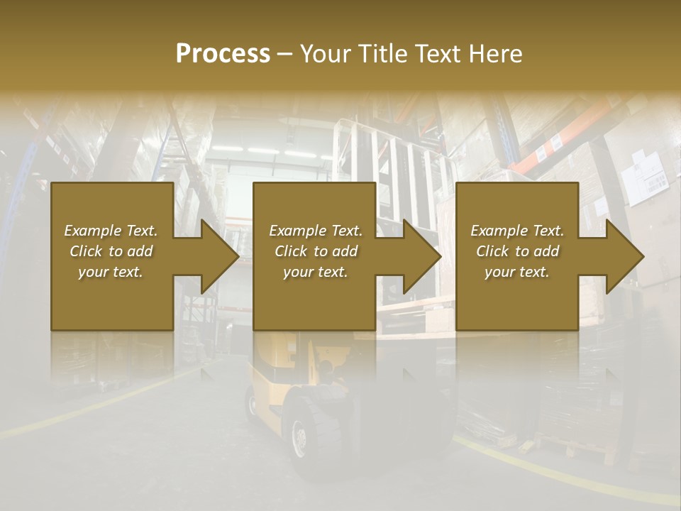 Forklift Operator PowerPoint Template