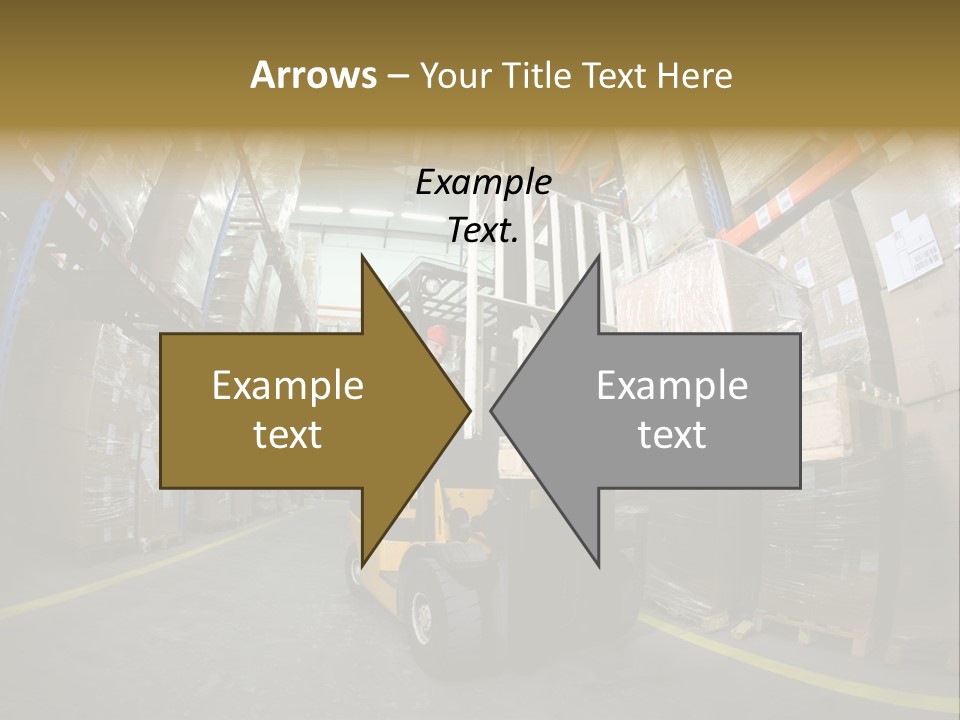 Forklift Operator PowerPoint Template