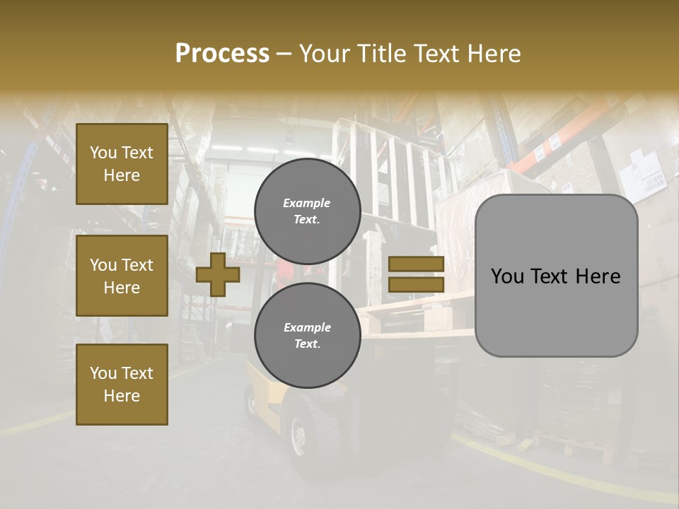 Forklift Operator PowerPoint Template