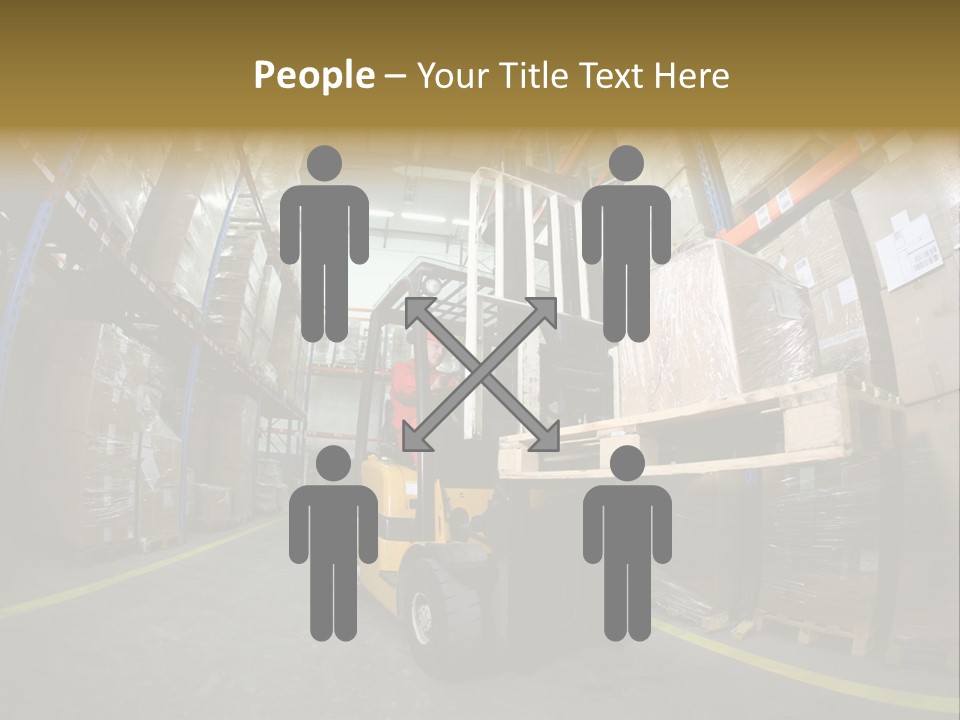 Forklift Operator PowerPoint Template