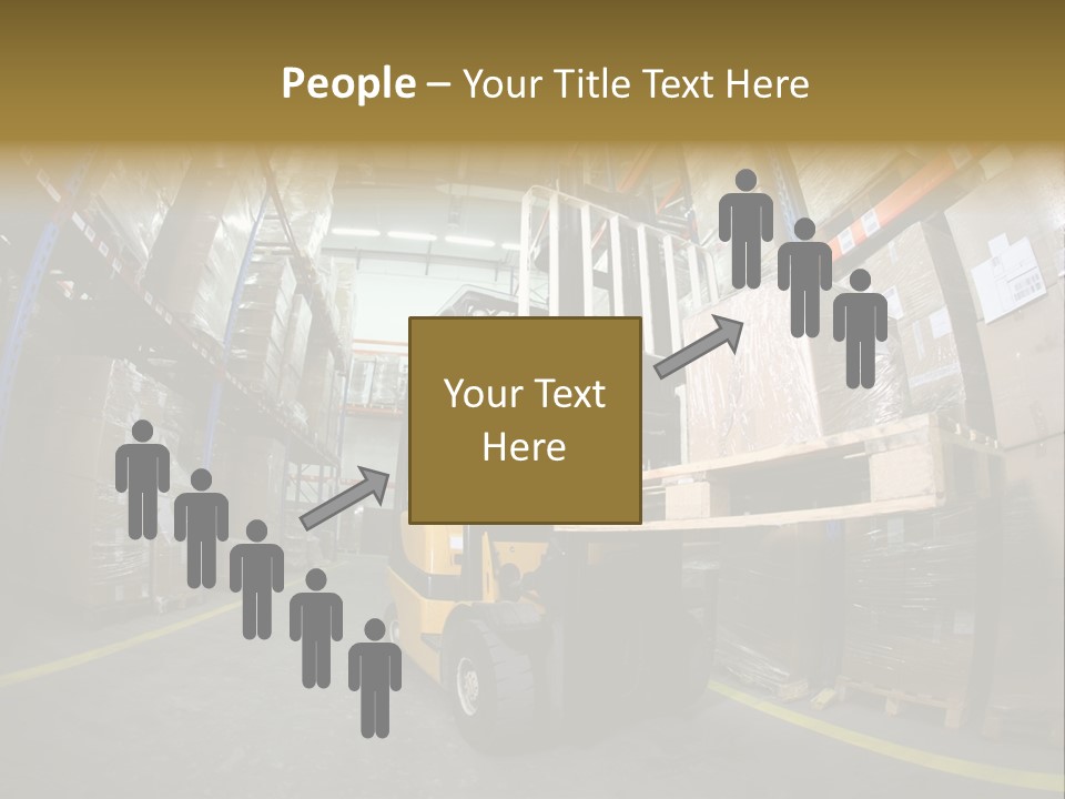 Forklift Operator PowerPoint Template