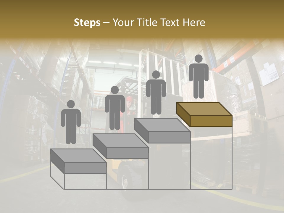 Forklift Operator PowerPoint Template