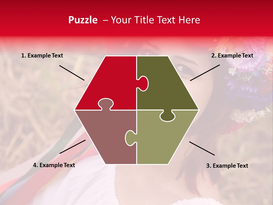 Slav Girl PowerPoint Template