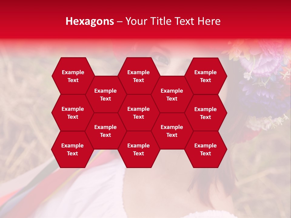 Slav Girl PowerPoint Template