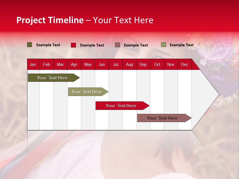 Slav Girl PowerPoint Template