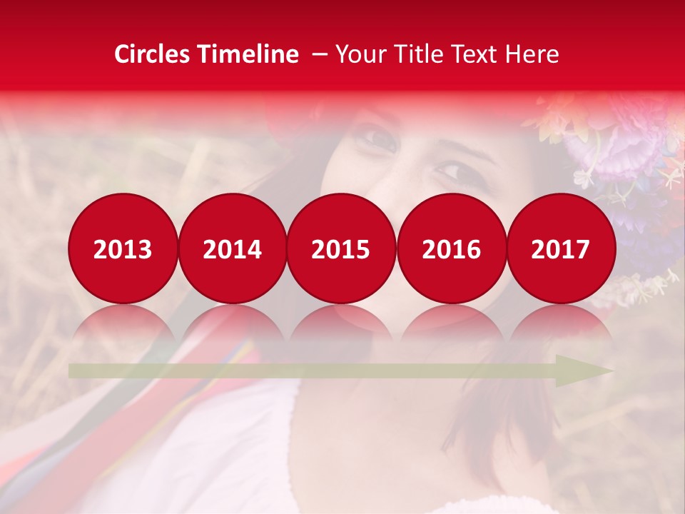 Slav Girl PowerPoint Template