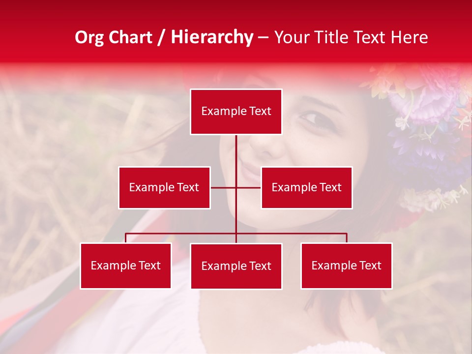 Slav Girl PowerPoint Template