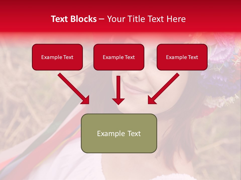 Slav Girl PowerPoint Template