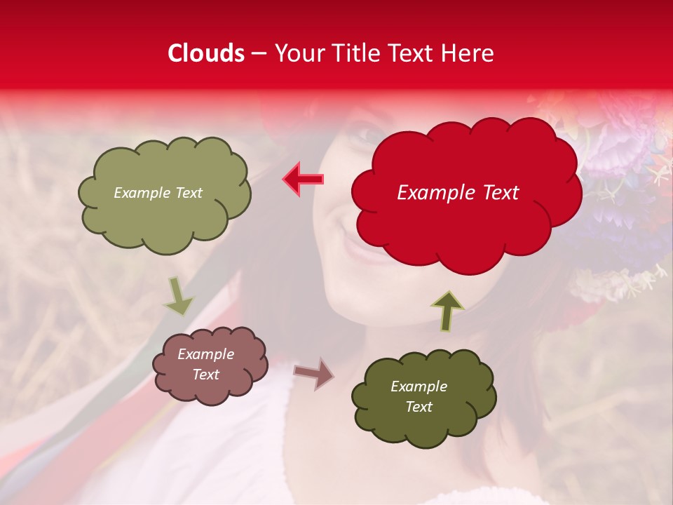 Slav Girl PowerPoint Template