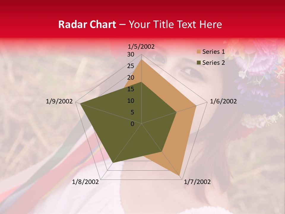 Slav Girl PowerPoint Template