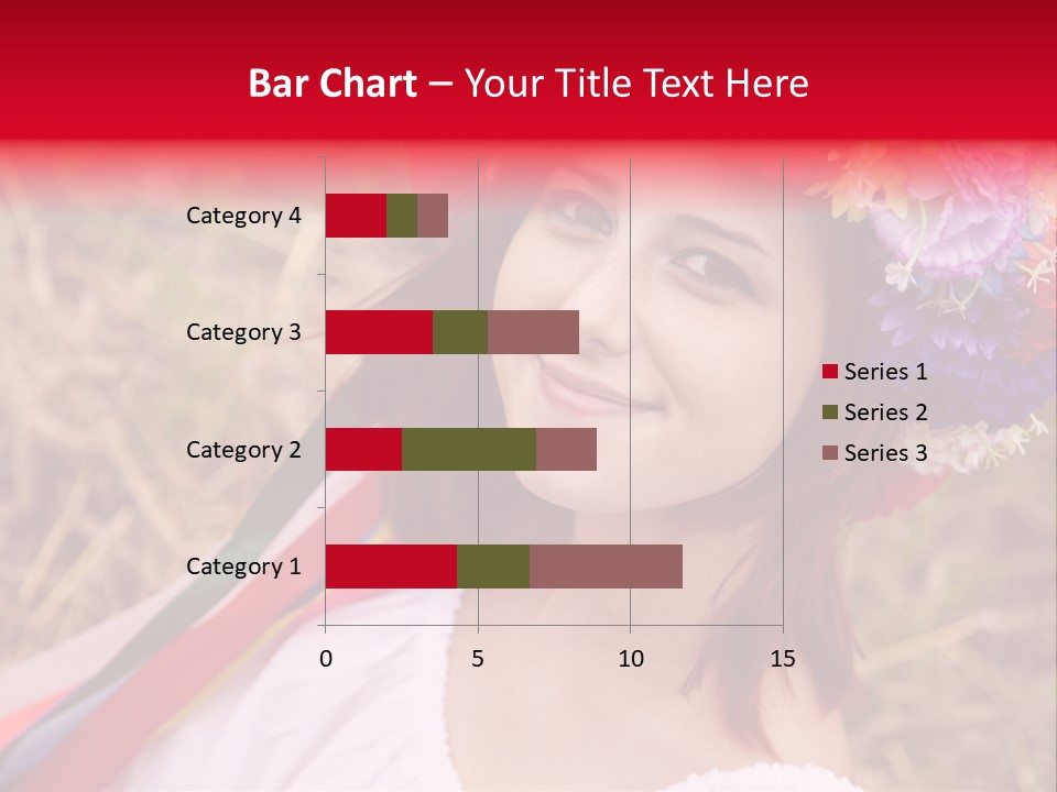 Slav Girl PowerPoint Template