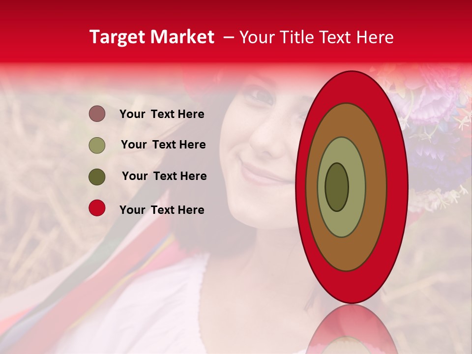 Slav Girl PowerPoint Template