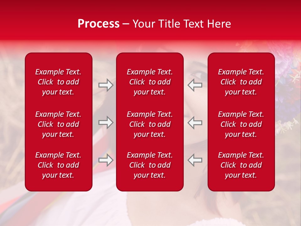 Slav Girl PowerPoint Template