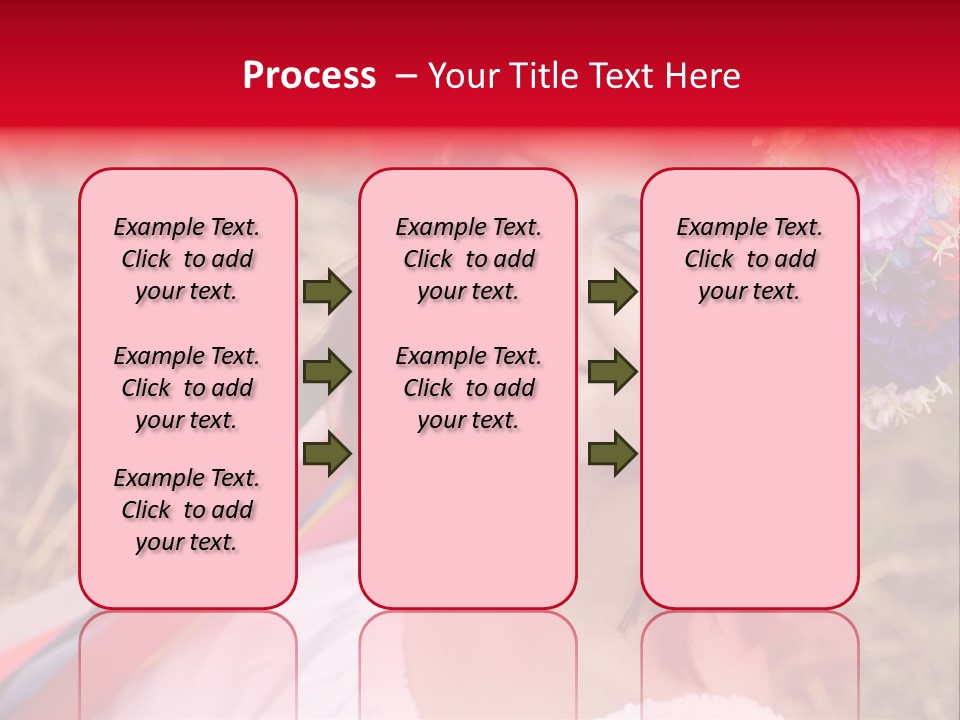 Slav Girl PowerPoint Template