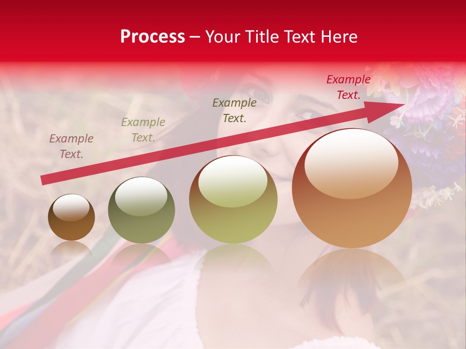 Slav Girl PowerPoint Template