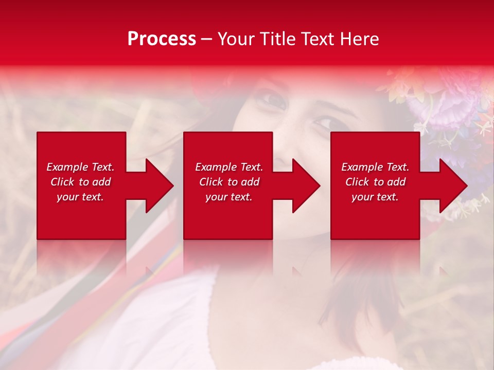 Slav Girl PowerPoint Template