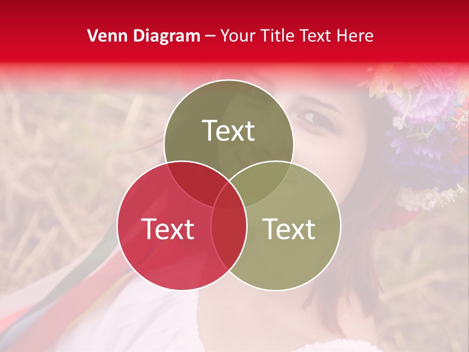 Slav Girl PowerPoint Template