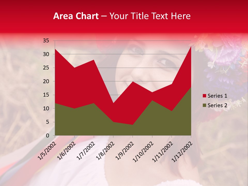 Slav Girl PowerPoint Template