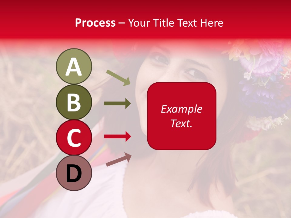 Slav Girl PowerPoint Template