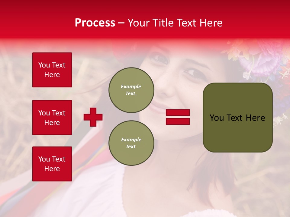 Slav Girl PowerPoint Template