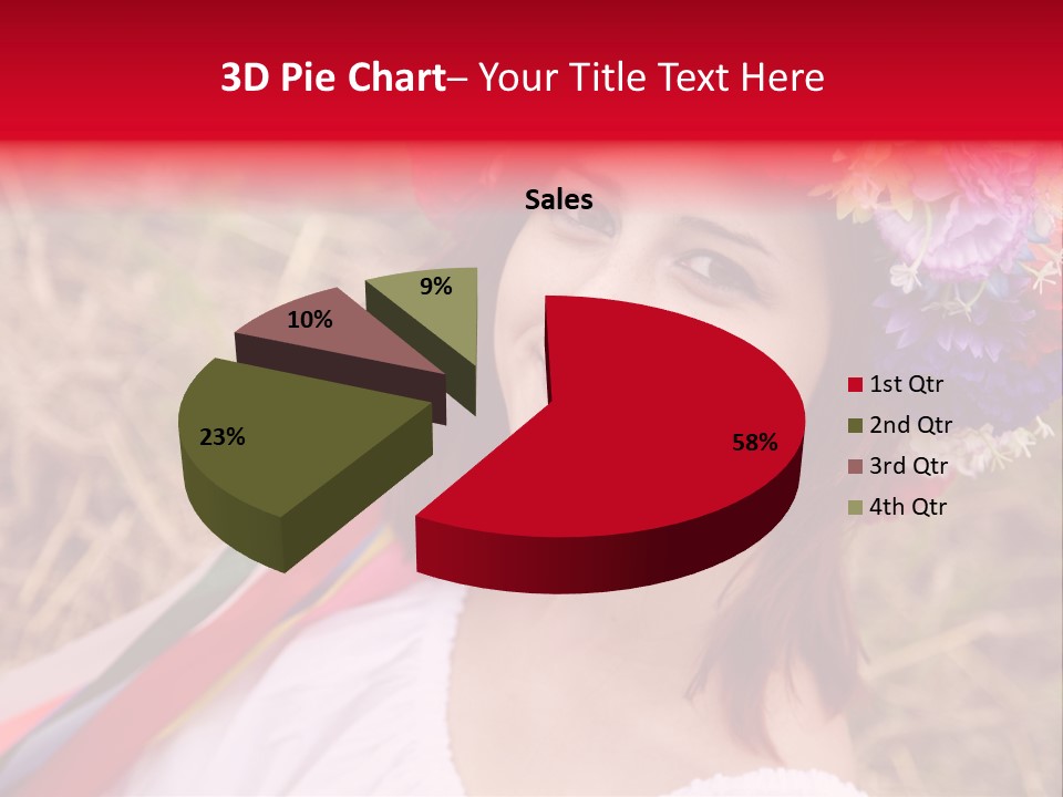 Slav Girl PowerPoint Template