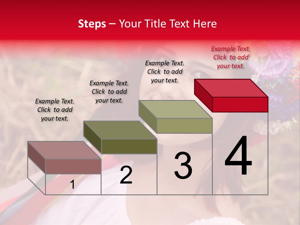 Slav Girl PowerPoint Template