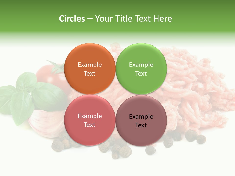 Minced Meat PowerPoint Template