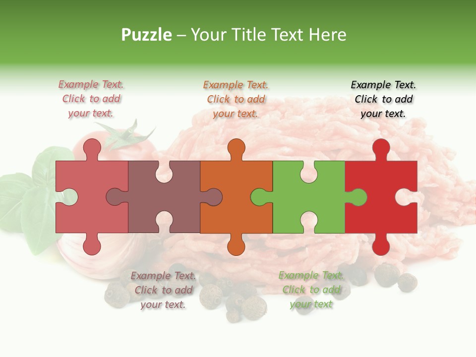 Minced Meat PowerPoint Template