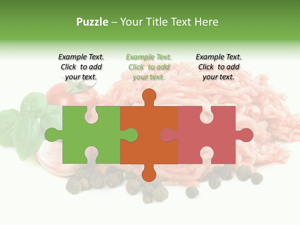 Minced Meat PowerPoint Template