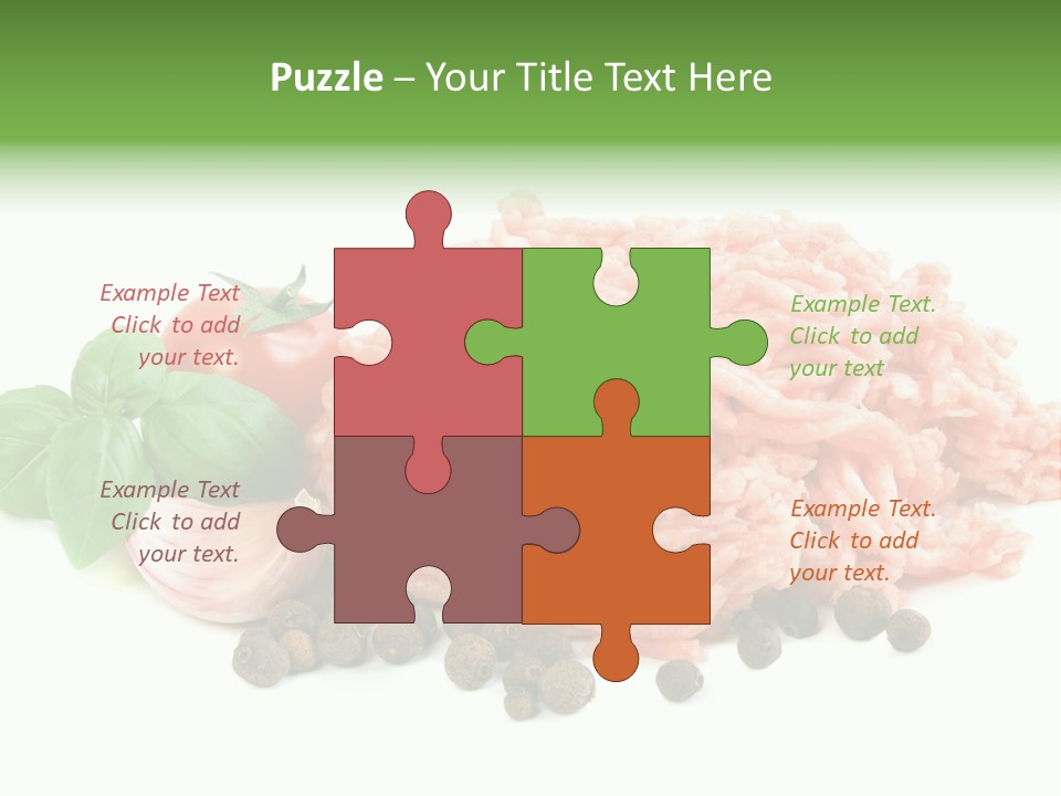 Minced Meat PowerPoint Template