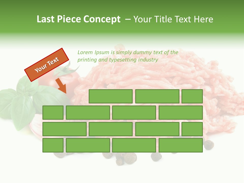 Minced Meat PowerPoint Template