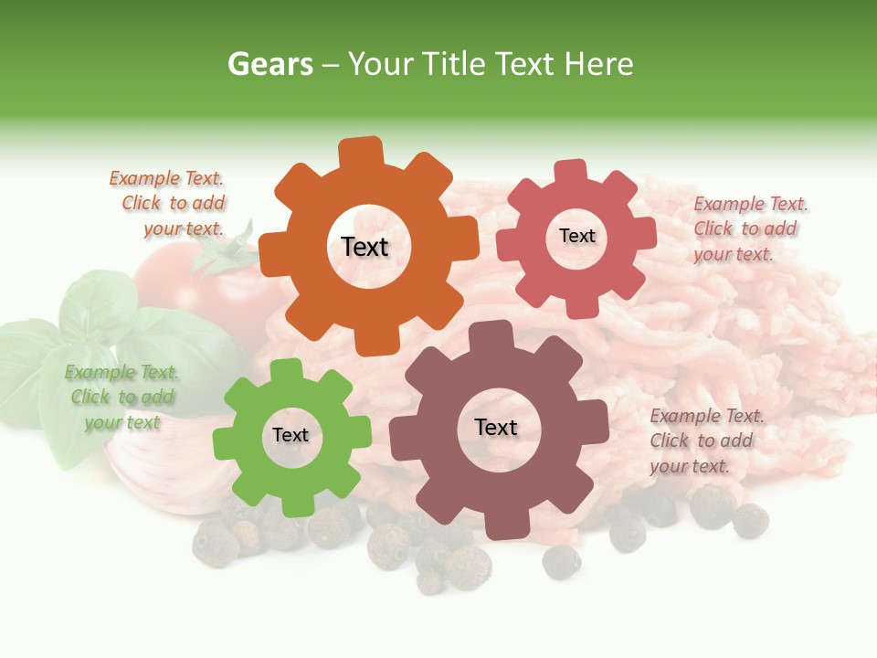 Minced Meat PowerPoint Template