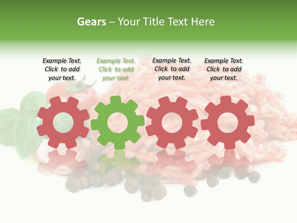 Minced Meat PowerPoint Template