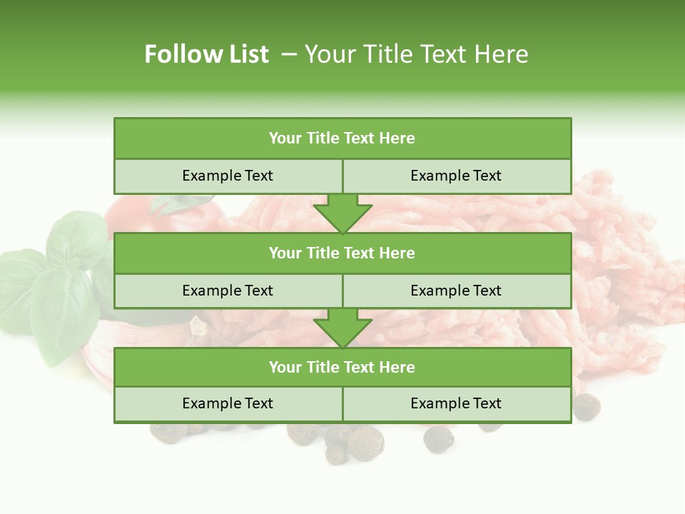 Minced Meat PowerPoint Template