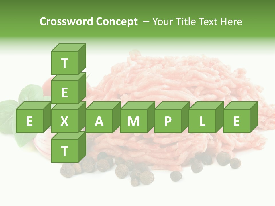 Minced Meat PowerPoint Template