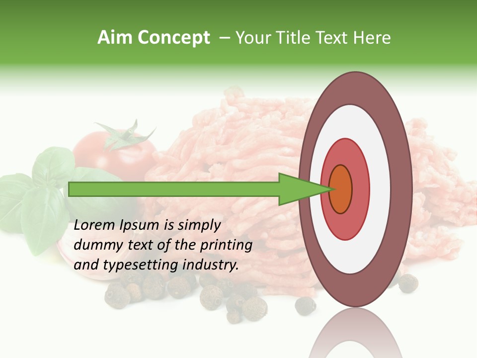 Minced Meat PowerPoint Template