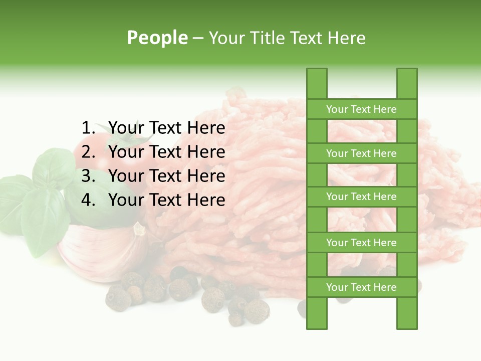 Minced Meat PowerPoint Template