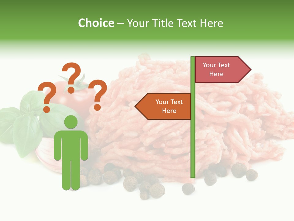 Minced Meat PowerPoint Template