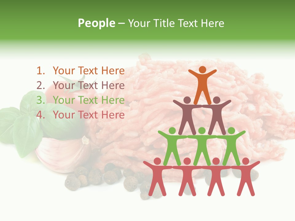 Minced Meat PowerPoint Template