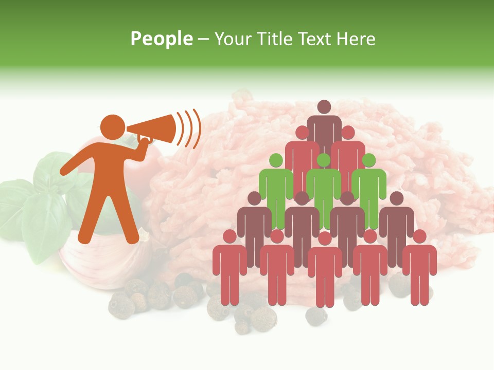 Minced Meat PowerPoint Template