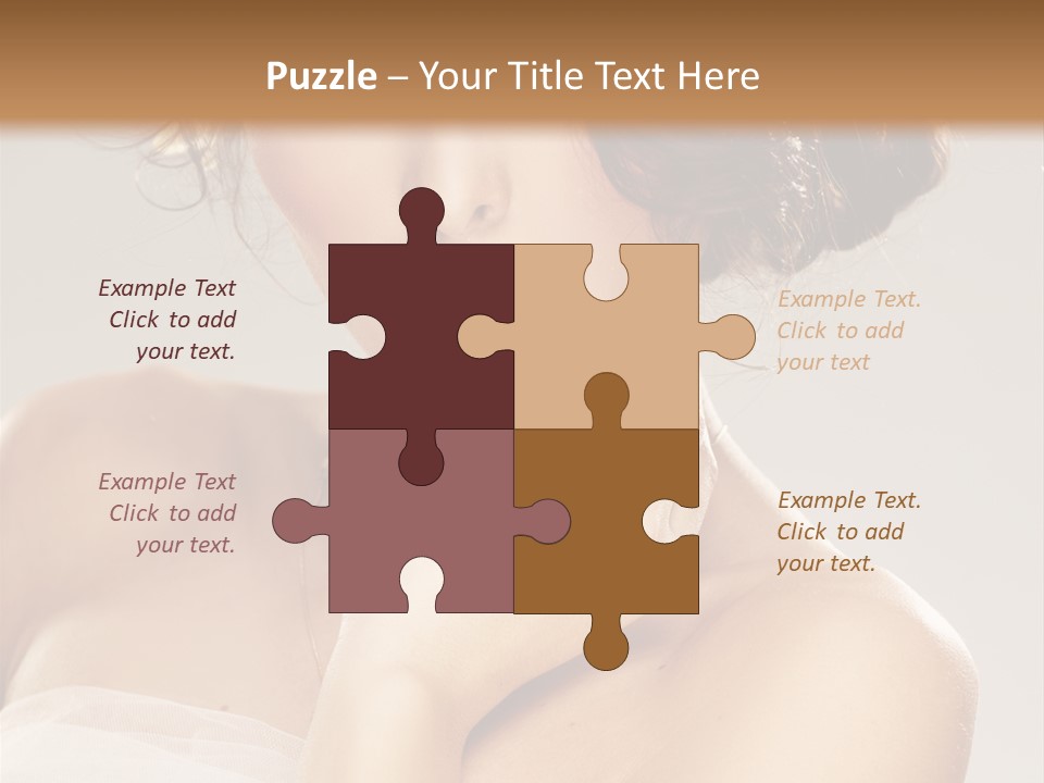 Wedding Make Up Asian PowerPoint Template