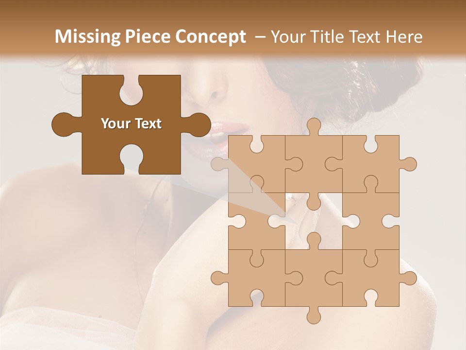 Wedding Make Up Asian PowerPoint Template