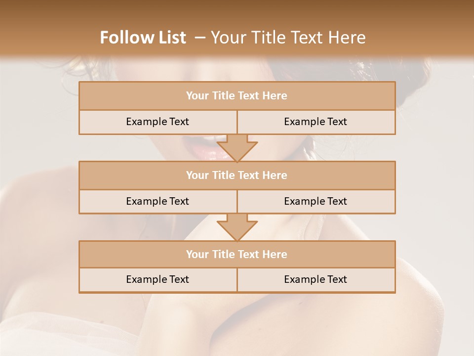 Wedding Make Up Asian PowerPoint Template