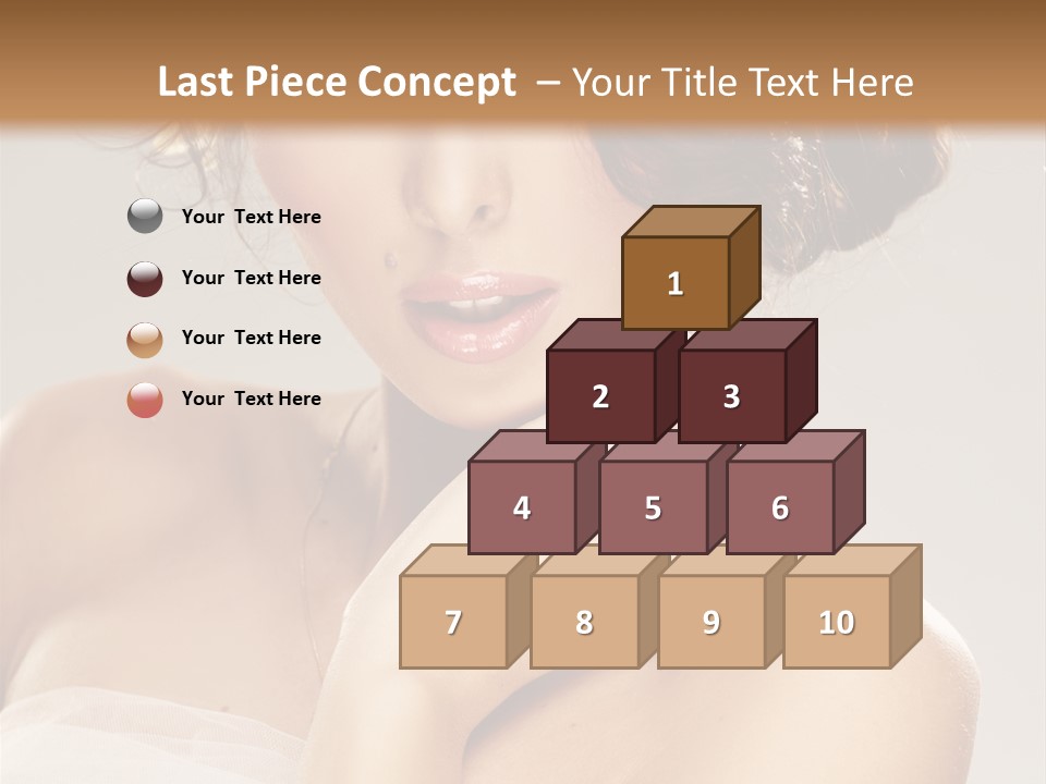 Wedding Make Up Asian PowerPoint Template