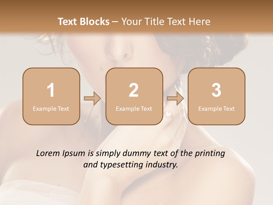 Wedding Make Up Asian PowerPoint Template